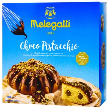 Melegatti Chocolate Pistachio Cake 400g - buy, prices for METRO - photo 1