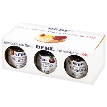 Bebe Assorted Jams for Foie Gras 3pcs x 45g - buy, prices for METRO - photo 1