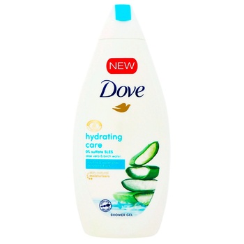 Dove Hydrating Care Shower Gel 500ml - buy, prices for Auchan - photo 1