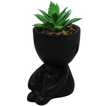 РОСЛИНА ШТУЧНА В ПЛАСТ ГОРЩ 13СМ - купити, ціни на Auchan - фото 1