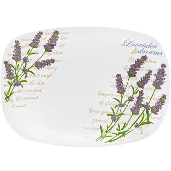 БЛЮДО 34Х34СМ PARMA LAVENDER - купить, цены на Auchan - фото 1