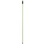 Metalstick Rubberized Green White Mop Handle 120cm