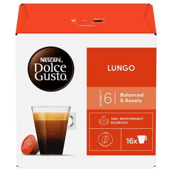 Кава в капсулах NESCAFÉ® DOLCE GUSTO® Lungo 5,6г*16шт - купити, ціни на NOVUS - фото 1
