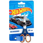 Ножиці дитячі Kite Hot Wheels з гумовими вставками 13см