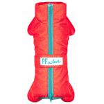 Pet Fashion Cold Raincoat for Dogs s.M Red