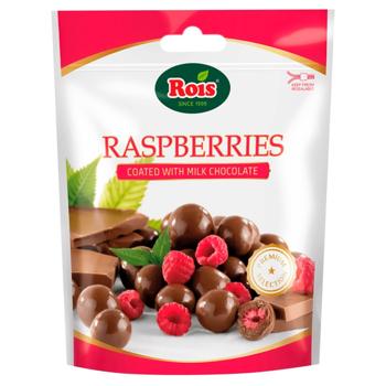 Малина Rois в молочному шоколаді 100г - купити, ціни на WINETIME - фото 1