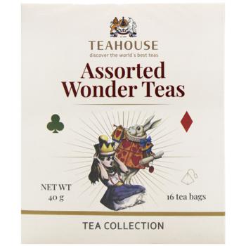 Набір чаїв Teahouse Assorted wonder teas 16*2.5г - купить, цены на Auchan - фото 2