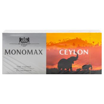 Monomax Ceylon Black Tea 2g*25pcs - buy, prices for METRO - photo 2