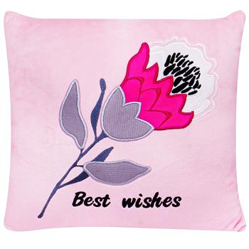 Tigres Best wishes Pillow 33*33cm - buy, prices for Auchan - photo 1