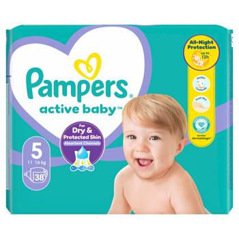 Підгузки Pampers Active Baby Junior 11-16кг 38шт - купити, ціни на NOVUS - фото 6