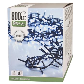 Koopman Outdoor Electric Garland 800 LED 19m White - buy, prices for NOVUS - photo 1