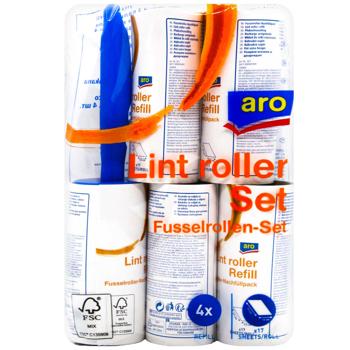 Ролик для одежды Aro со сменными блоками 4шт