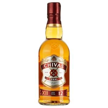 Віскі Chivas Regal 12 років 40% 0,5л - купити, ціни на КОСМОС - фото 1