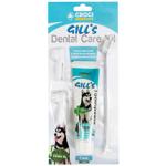 Croci Gill's Mint Flavored Dog Toothpaste 100ml + 3 Brushes