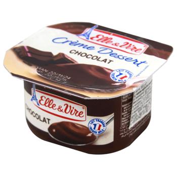 Десерт Elle&Vire шоколадний 3,2% 100г - купити, ціни на NOVUS - фото 1