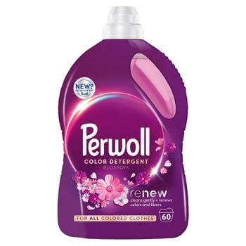 Гель для стирки Perwoll Восстановление и Аромат для цветных вещей 3л - купить, цены на Идеал - фото 1