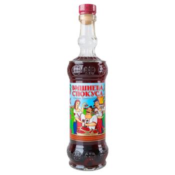 Напиток алкогольный Вишнева Спокуса 17,5% 0,7л - купить, цены на AlcoHub - фото 1