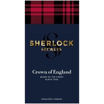 Чай чорний Sherlock Secrets Crown of England 2г*22шт