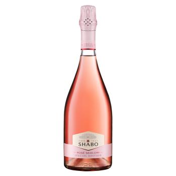 Вино ігристе Shabo Special Edition напівсухе рожеве 10,5-13,5% 0,75л - купити, ціни на Ідеал - фото 1
