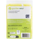 Garden Star Yellow Kid's Poncho 107x76cm