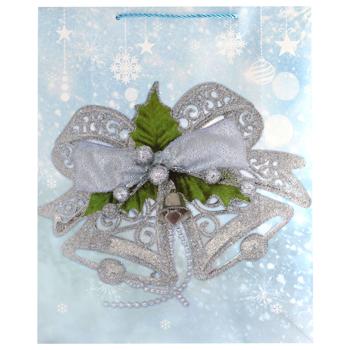 Пакет бумажный Angel Gifts Новогодний 31*40*12см - купить, цены на - фото 3