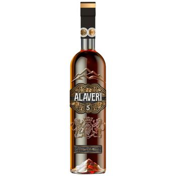 Alaveri Golden Age Brandy 5 Y.O. 40% 0.5l - buy, prices for Chudo Market - photo 1