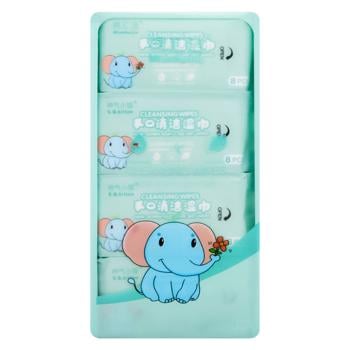 Zed Baby Elephant Wet Wipes 8х8pcs - buy, prices for - photo 1