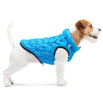 Курточка для собак AiryVest Uni двостороння р.S33 блакитно-чорний - купити, ціни на MasterZoo - фото 8