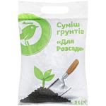 Суміш Auchan для грунтів та розсади 3л