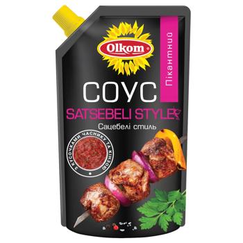 Соус Olkom Сацебелі стиль 180г - купити, ціни на ULTRAMARKET - фото 1