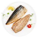 Mackerel Fillet with Mustard-Honey Sauce