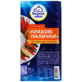 Vodnyy Svit Oceanic Chilled Crab Sticks 180g
