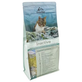 Корм сухий Carpathian Pet Food Inactive для стерилізованих кішок 1,5кг - купити, ціни на - фото 3