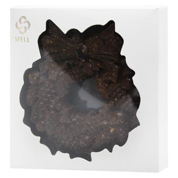 Spell Wreath Milk Chocolate with Nuts and Cranberries 95g - buy, prices for WINETIME - photo 1