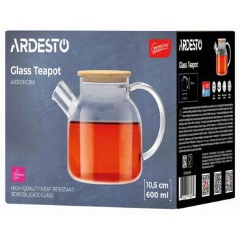 Ardesto Gemini Teapot 600ml - buy, prices for Vostorg - photo 3
