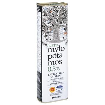 Олія оливкова Mylopotamos 0,5л 0,3% каністра (Греція) - купити, ціни на КОСМОС - фото 2
