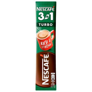 Напиток кофейный NESCAFÉ® Turbo 3в1 растворимый стик 13г - купить, цены на Cупермаркет "Харьков" - фото 5