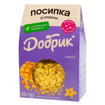 Посипка кондитерська Добрик Манго 50г - купити, ціни на КОСМОС - фото 1