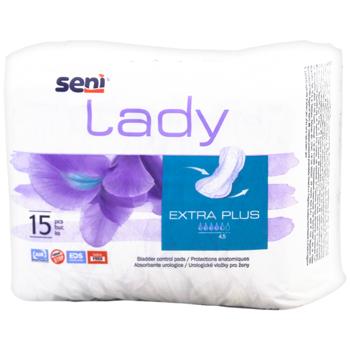 Прокладки урологічні Seni Lady Extra Plus 15шт Прокладки урологічні Seni Lady Extra Plus 15шт - купити, ціни на - фото 2