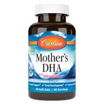 Рыбий жир для кормящих мам Carlson Labs Mother's DHA 500мг 60 гелевых капсул