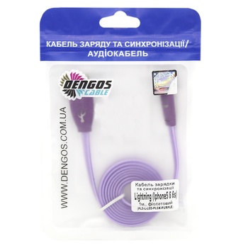 Dengos Cable for Charging and Synchronization 1m - buy, prices for ULTRAMARKET - photo 1