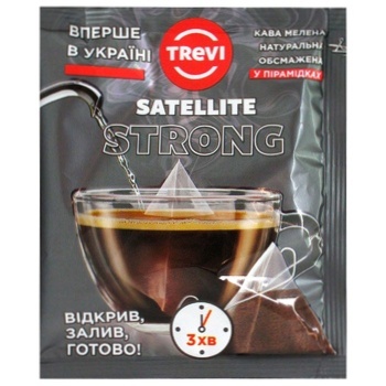 Trevi Strong Ground Coffee 10g - buy, prices for MegaMarket - photo 1