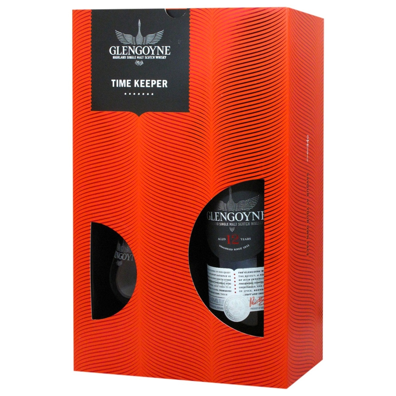 

Виски Glengoyne 12y.o. Box + бокал 43% 0,7л