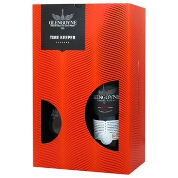 Виски Glengoyne 12y.o. Box + бокал 43% 0,7л - купить, цены на МегаМаркет - фото 1