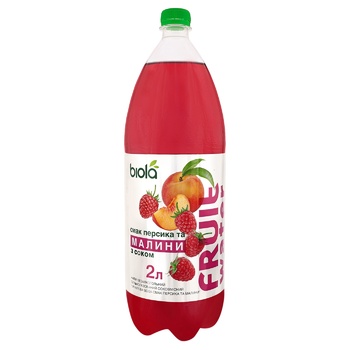 Biola Fruit Water Strong Carbonated Pear Raspberry Drink 2l - buy, prices for - photo 1