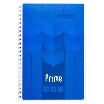 Зошит Buromax Prime на пружині клітинка А5 96арк - купити, ціни на  - фото 1