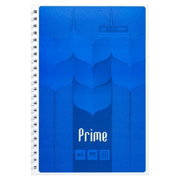 Buromax Prime Checkered Notebook on Spiral A5 96 sheets - buy, prices for METRO - photo 1