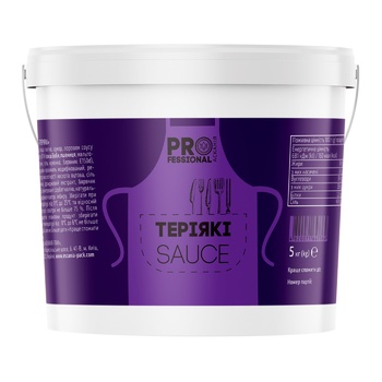 Askania Professional Teriyaki Sauce in Bucket 1kg - buy, prices for METRO - photo 1