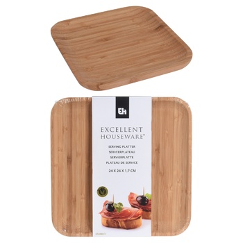 Блюдо сервірувальне Excellent Houseware квадратне - купити, ціни на - фото 1