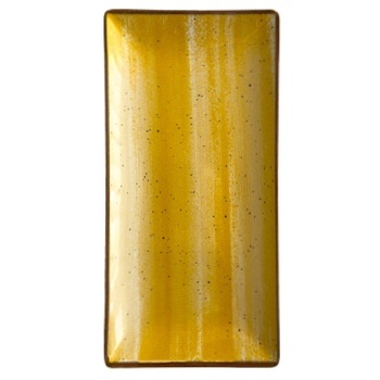 Merto Professional Madleen Yellow Rectangular Plate 30x15cm - buy, prices for METRO - photo 1